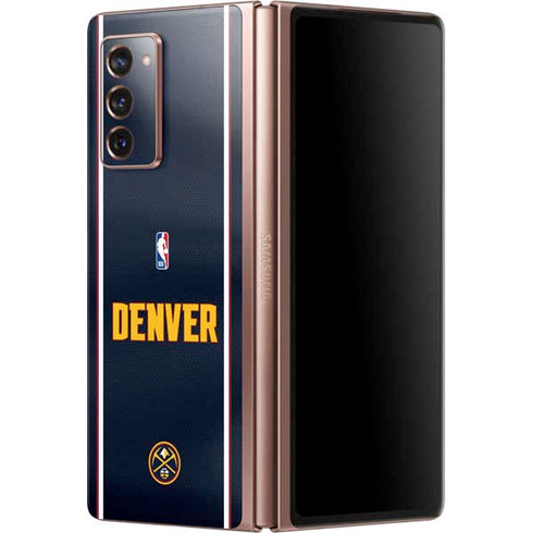 NBA Denver Nuggets Jersey Galaxy Z Fold2 5G Skin