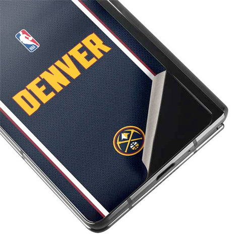NBA Denver Nuggets Jersey Galaxy Z Fold2 5G Skin