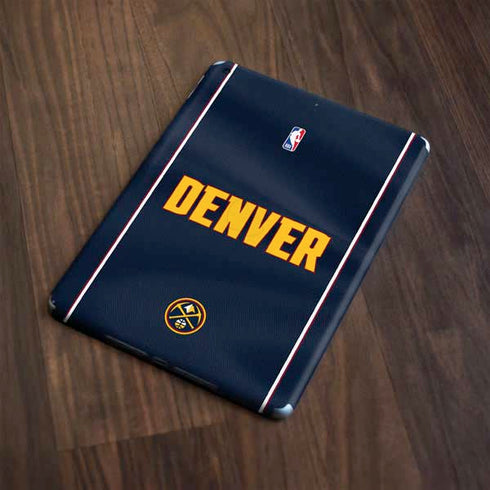 NBA Denver Nuggets Jersey Apple iPad Skin