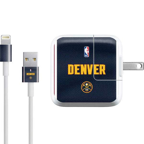 NBA Denver Nuggets Jersey iPad Charger (10W USB) Skin