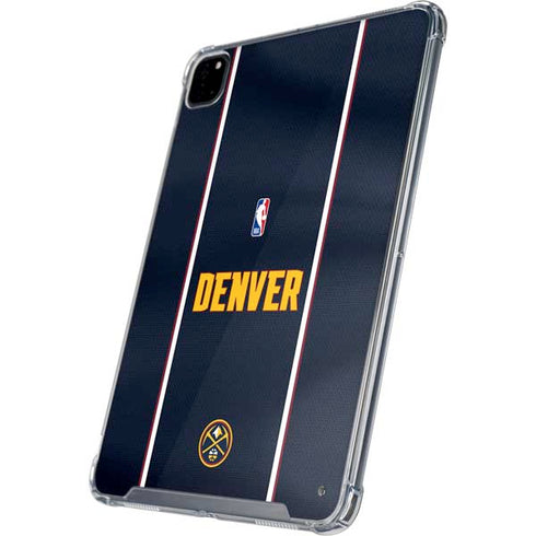NBA Denver Nuggets Jersey iPad Pro 12.9in (2020) Clear Case