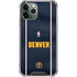NBA Denver Nuggets Jersey iPhone 11 Pro Max Clear Case