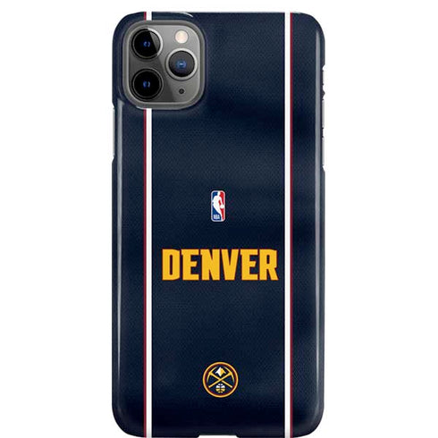 NBA Denver Nuggets Jersey iPhone Cases