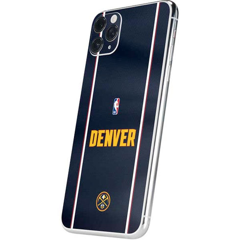 NBA Denver Nuggets Jersey iPhone 11 Pro Max Skin