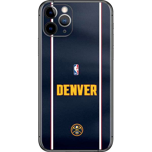 NBA Denver Nuggets Jersey iPhone 11 Pro Skin