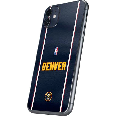 NBA Denver Nuggets Jersey iPhone 11 Skin
