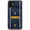 NBA Denver Nuggets Jersey iPhone 12 Clear Case