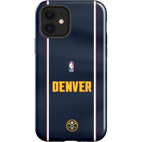 NBA Denver Nuggets Jersey iPhone 12 Impact Case