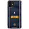 NBA Denver Nuggets Jersey iPhone 12 Mini Clear Case