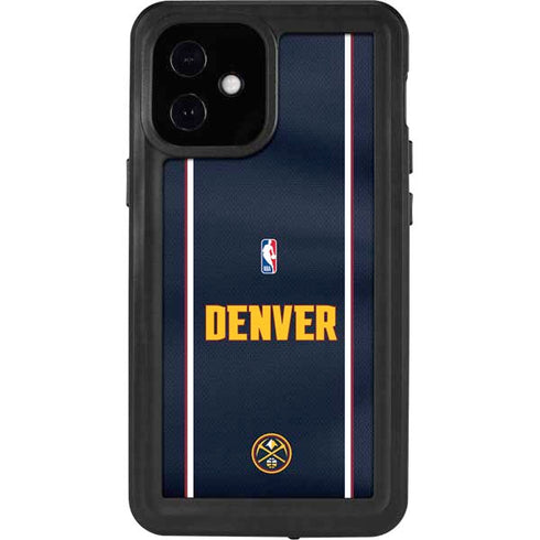 NBA Denver Nuggets Jersey iPhone 12 Mini Waterproof Case