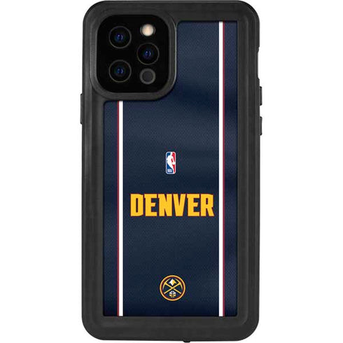 NBA Denver Nuggets Jersey iPhone 12 Pro Waterproof Case