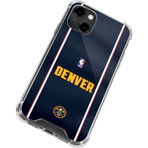 NBA Denver Nuggets Jersey iPhone 13 Clear Case
