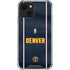 NBA Denver Nuggets Jersey iPhone 13 Mini Clear Case