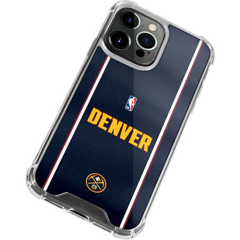 NBA Denver Nuggets Jersey iPhone 13 Pro Clear Case