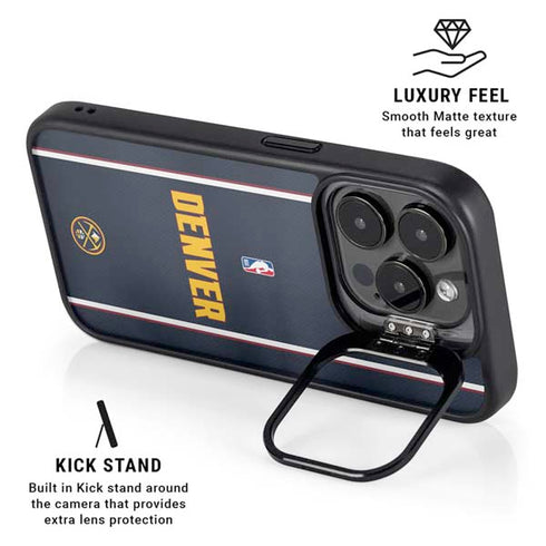 NBA Denver Nuggets Jersey iPhone 13 Pro Kickstand Case