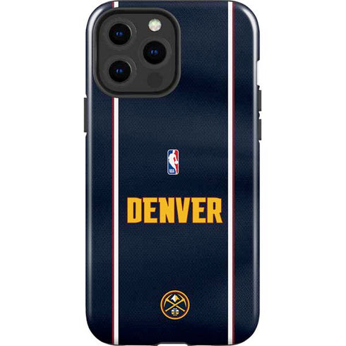 NBA Denver Nuggets Jersey iPhone 13 Pro Max Impact Case