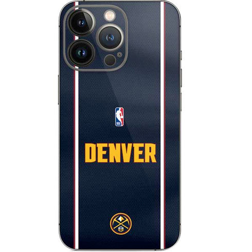 NBA Denver Nuggets Jersey iPhone 13 Pro Skin