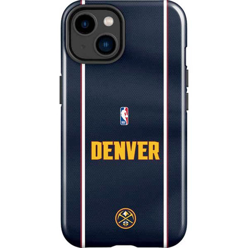NBA Denver Nuggets Jersey iPhone 14 Plus Impact Case