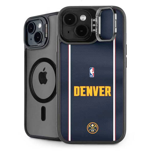 NBA Denver Nuggets Jersey iPhone 14 Plus Kickstand Case