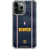 NBA Denver Nuggets Jersey iPhone 14 Pro Max Clear Case