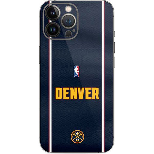 NBA Denver Nuggets Jersey iPhone 14 Pro Max Skin