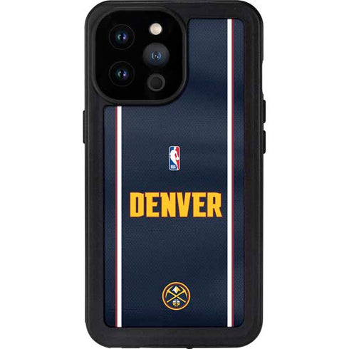 NBA Denver Nuggets Jersey iPhone 14 Pro Max Waterproof Case