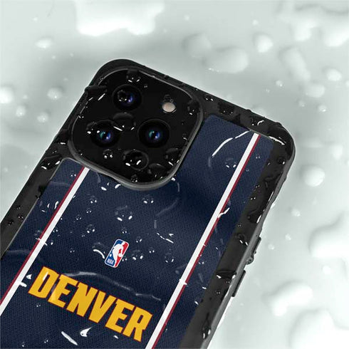 NBA Denver Nuggets Jersey iPhone 14 Pro Max Waterproof Case
