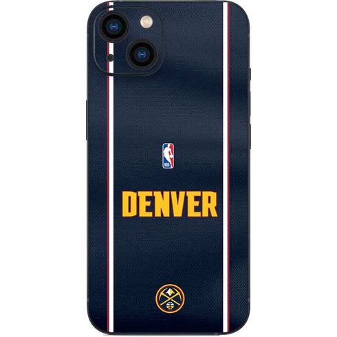 NBA Denver Nuggets Jersey iPhone Skins