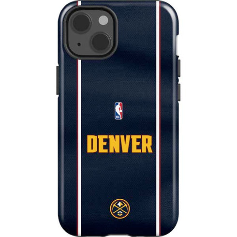 NBA Denver Nuggets Jersey iPhone 15 Plus Impact Case