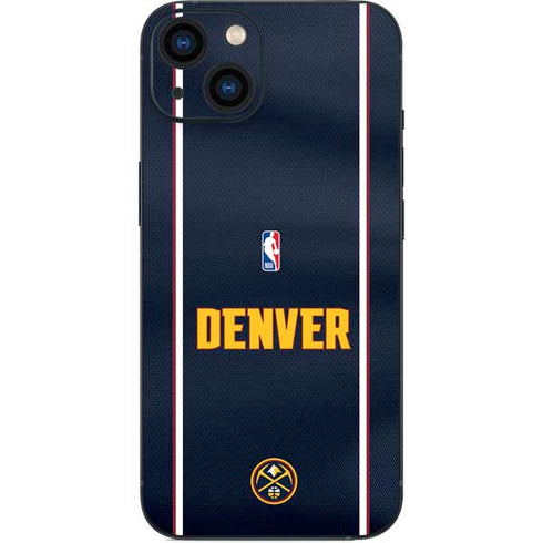 NBA Denver Nuggets Jersey iPhone 15 Plus Skin