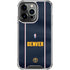 NBA Denver Nuggets Jersey iPhone 15 Pro Clear Case