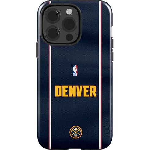NBA Denver Nuggets Jersey iPhone 15 Pro Impact Case