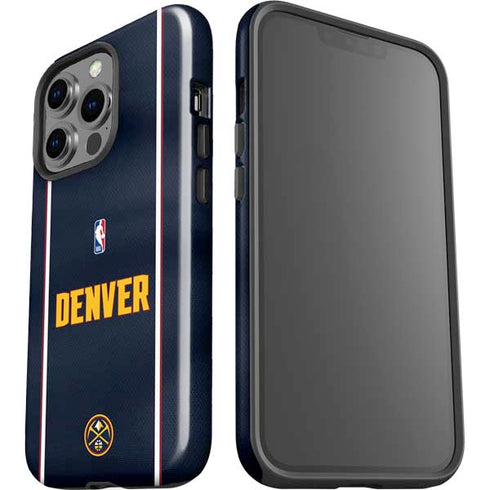 NBA Denver Nuggets Jersey iPhone 15 Pro Impact Case