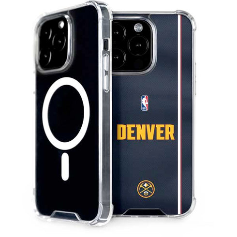 NBA Denver Nuggets Jersey iPhone 15 Pro MagSafe Case