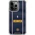 NBA Denver Nuggets Jersey iPhone 15 Pro Max Clear Case