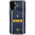 NBA Denver Nuggets Jersey iPhone 16 Clear Case