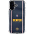 NBA Denver Nuggets Jersey iPhone 16 Plus Clear Case