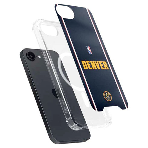 NBA Denver Nuggets Jersey iPhone 16e MagSafe Case