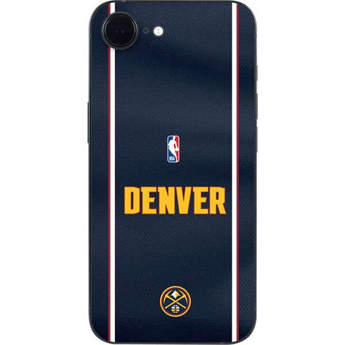 NBA Denver Nuggets Jersey iPhone 16e Skin