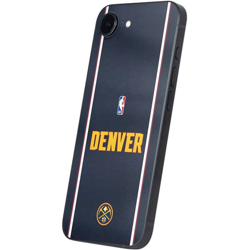 NBA Denver Nuggets Jersey iPhone 16e Skin