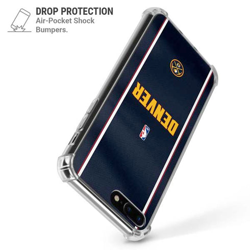 NBA Denver Nuggets Jersey iPhone 7/8 Plus Clear Case