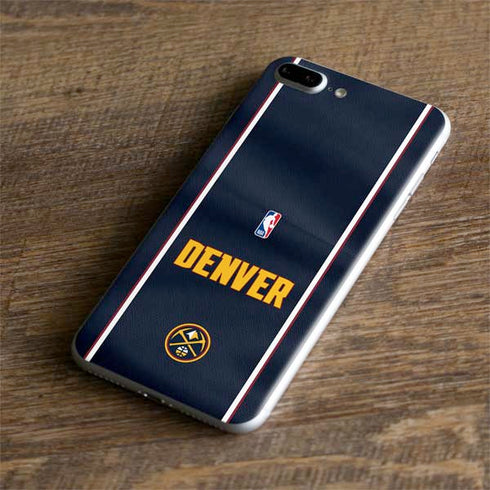 NBA Denver Nuggets Jersey iPhone 8 Plus Skin