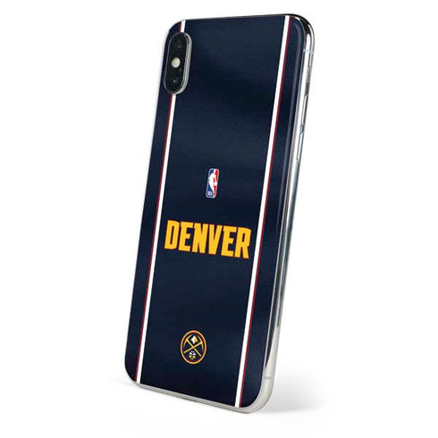 NBA Denver Nuggets Jersey iPhone X Skin