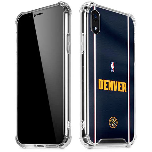 NBA Denver Nuggets Jersey iPhone XR Clear Case
