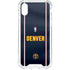NBA Denver Nuggets Jersey iPhone XS Clear Case