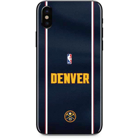 NBA Denver Nuggets Jersey iPhone XS Max Skin
