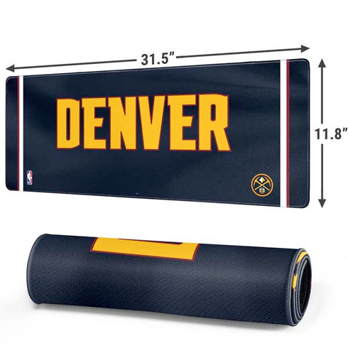 NBA Denver Nuggets Jersey Gaming Mouse Pad