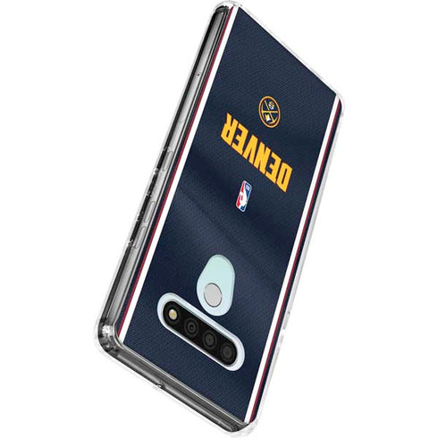 NBA Denver Nuggets Jersey LG Stylo 6 Clear Case