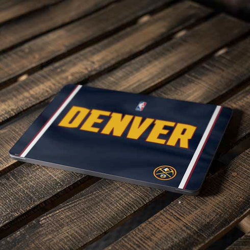 NBA Denver Nuggets Jersey Apple MacBook Air Skin
