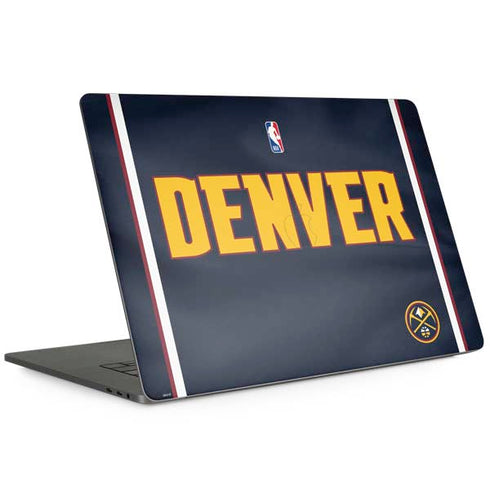 NBA Denver Nuggets Jersey MacBook Skins